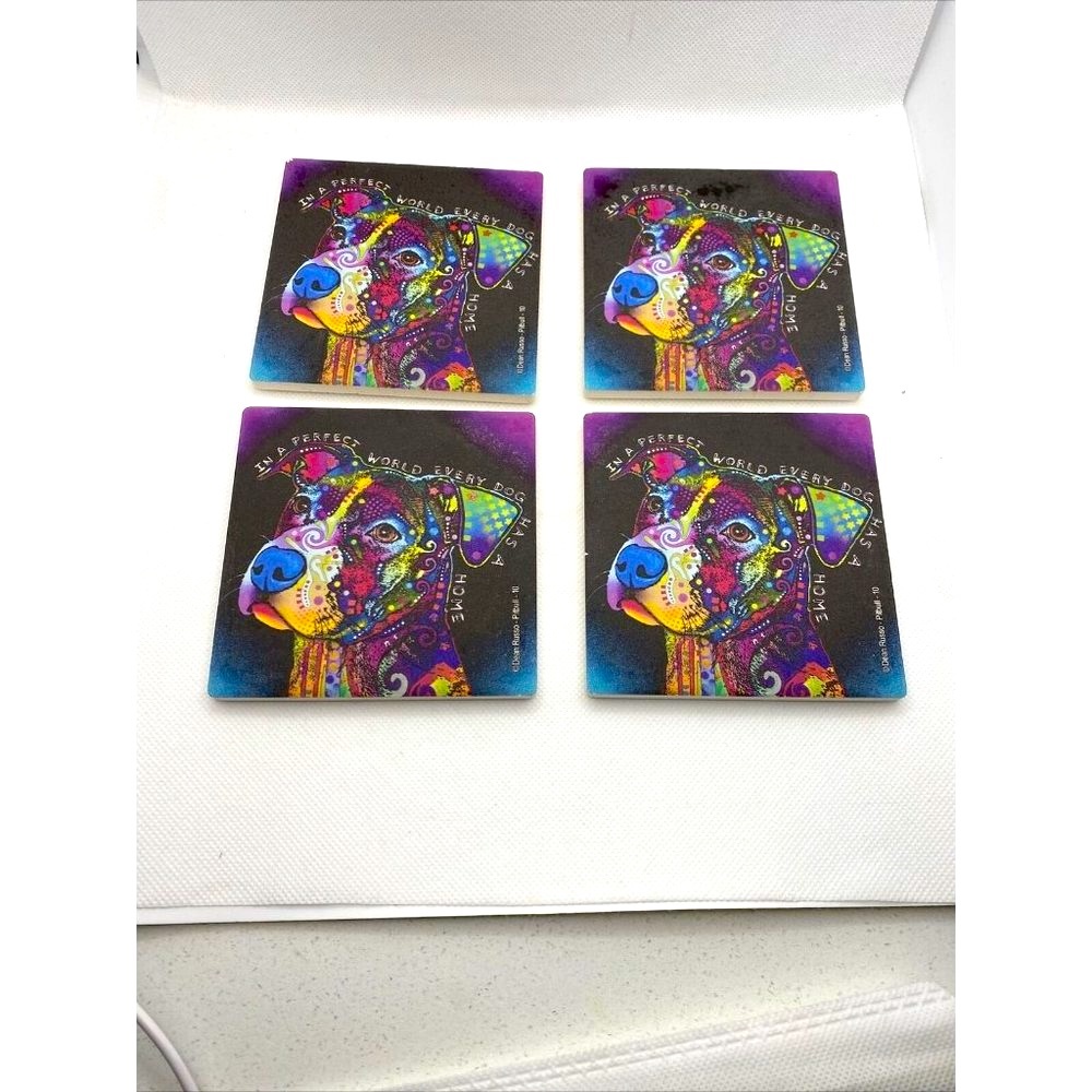 Dean Russo 4 Ceramic Coasters